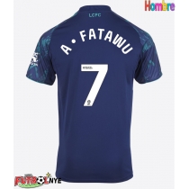 Camiseta Leicester City Issahaku Fatawu #7 Visitante Equipación 2025-26 manga corta